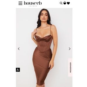 NWT House of CB Myrna Dress -size XS with the bigger cup option (size S cup)